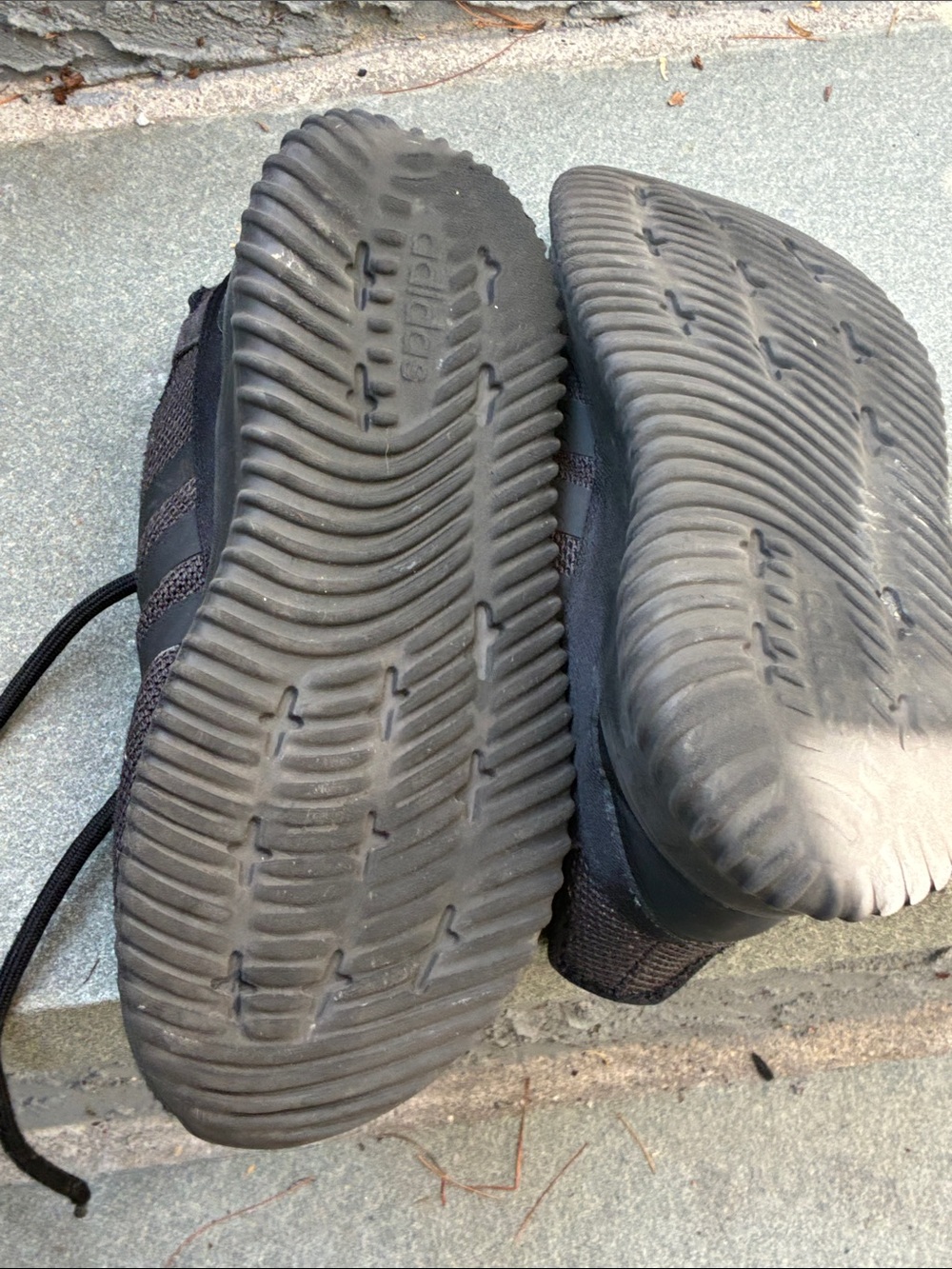 adidas Black Knit Training Sneakers View 4
